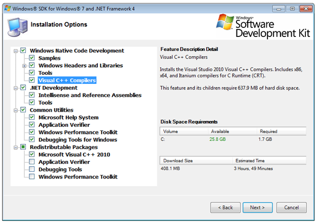 ms vs 2012 express